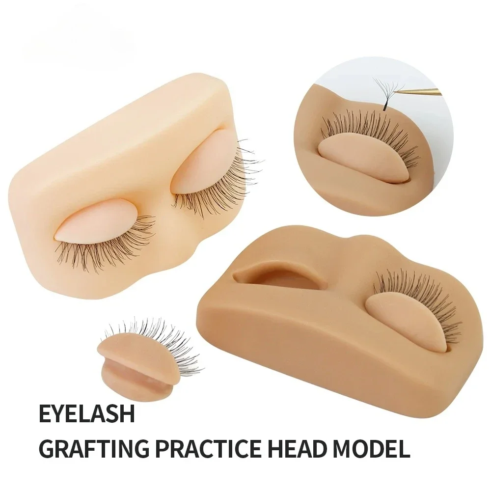 Eyelash Extension Model - Testa da Pratica per Estensione Ciglia