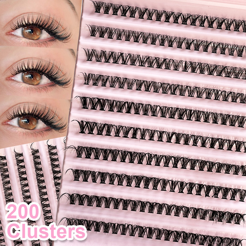 Eyelash Extension Cluster - Ciglia individuali Tuft per ciglia 8-16mm