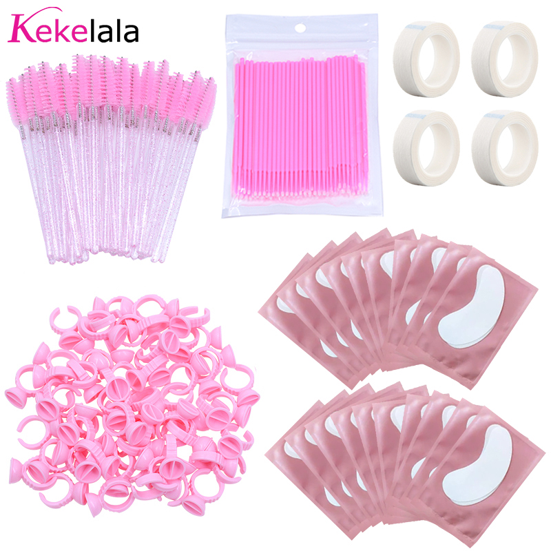 Eyelash Extension Aftercare - 264 pezzi set di strumenti per