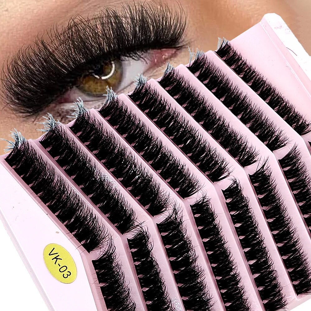 Eyelash Extension Cluster - Nuove ciglia di visone a 8