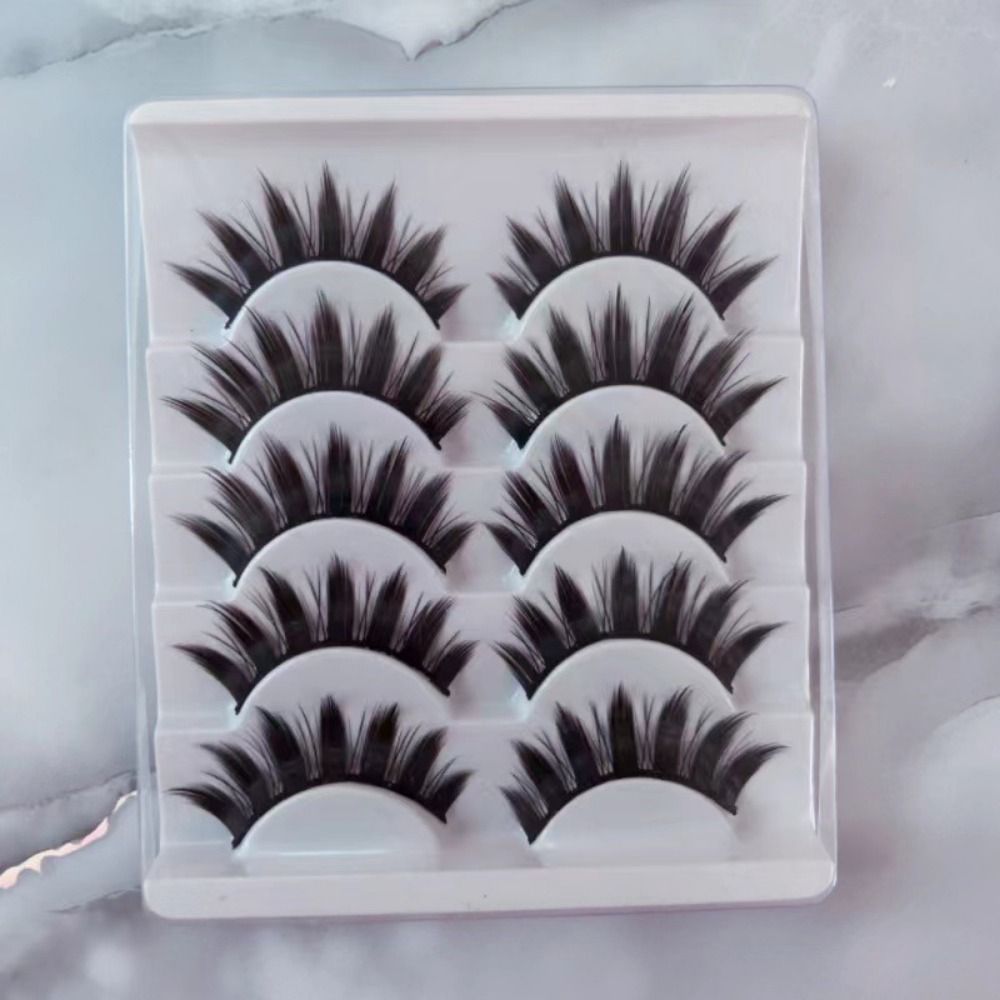 Eyelash Extension Cluster - Ciglia Finte Naturali Effetto Bagnato Stile