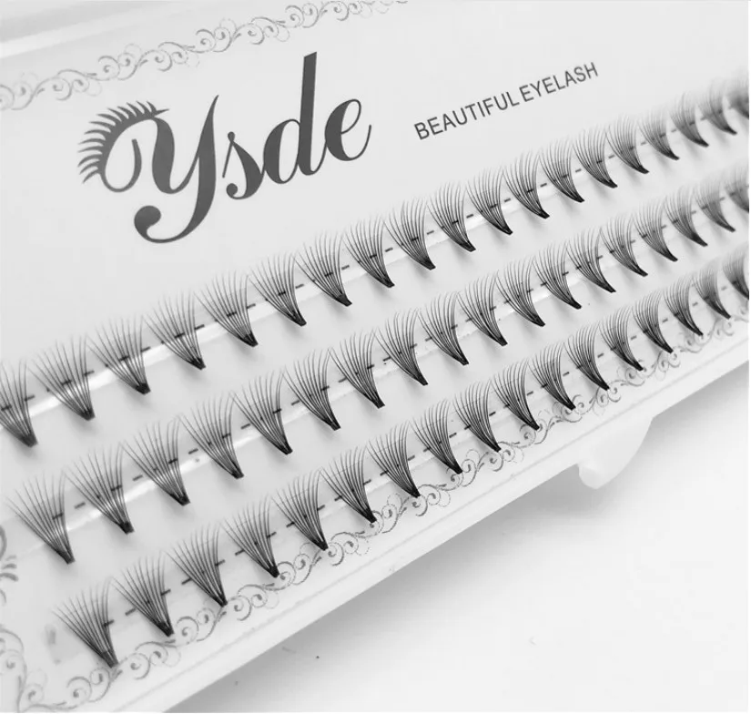 Eyelash Extension For Big Eyes - 60 Fasci/Set Ciglia Finte in Fibra
