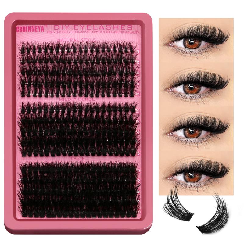 Eyelash Extension Cluster - Kit Ciglia a Ciuffetti, Ciglia Individuali,