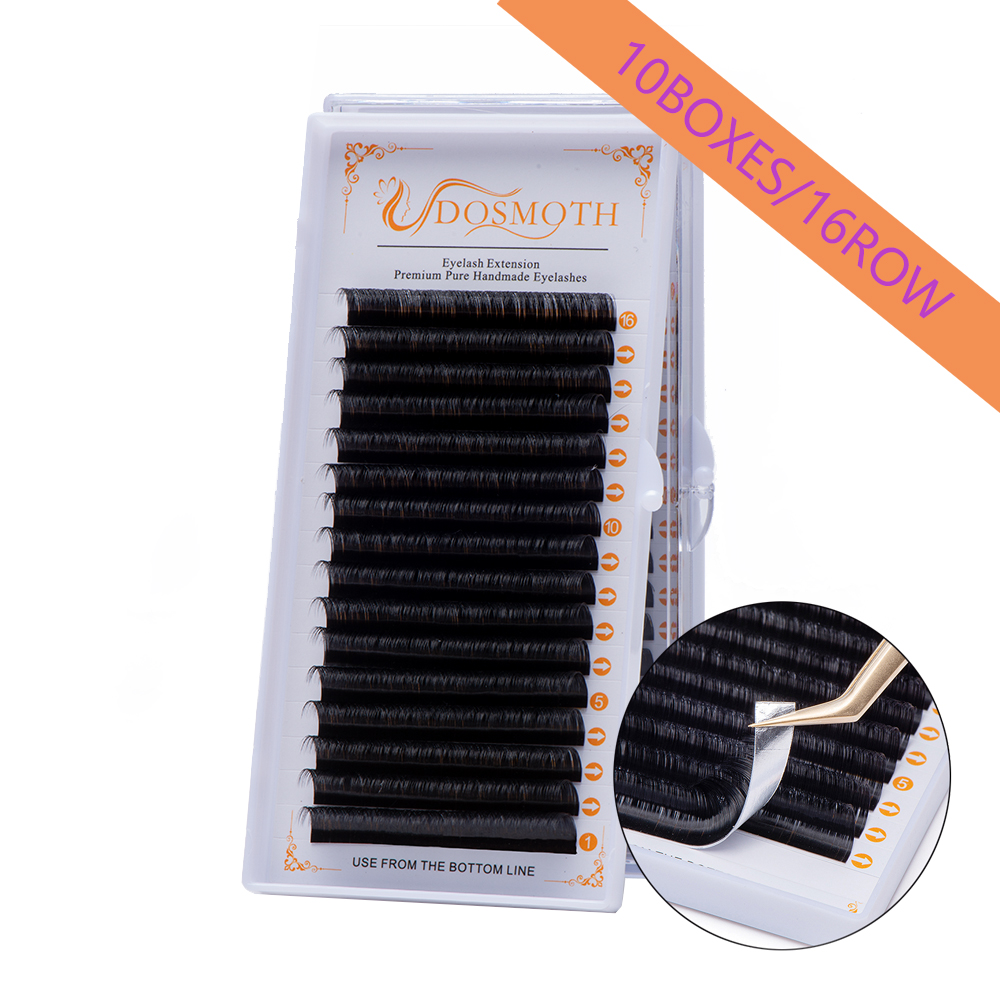 Individual Lash Tray - DOSMOTH 10 scatole 16 file 7-16mm