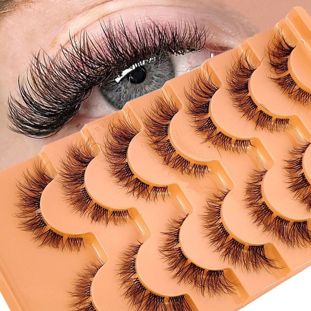 Eyelash Extension For Big Eyes - 7 paia di ciglia di visone