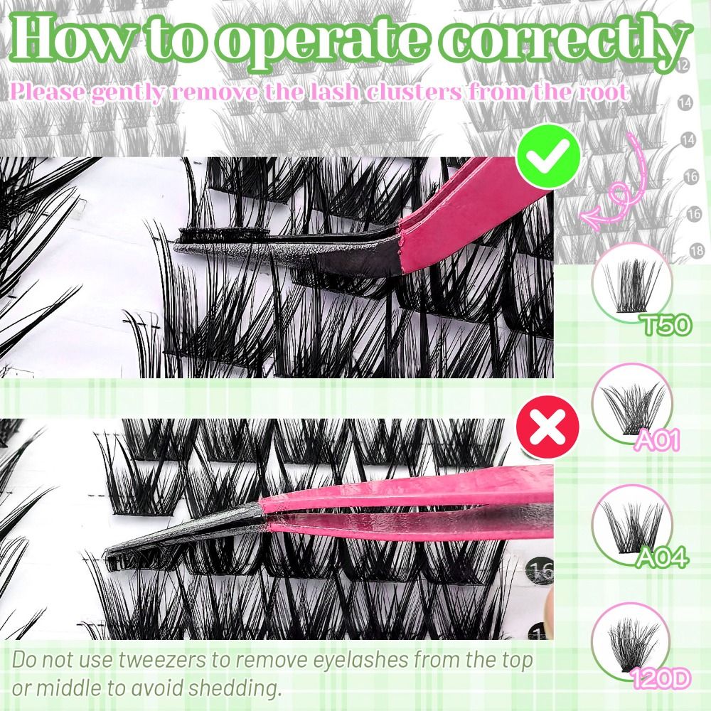 Ciglia Finte dall'Aspetto Natu - Eyelash Extension Cluster recensione e prezzo