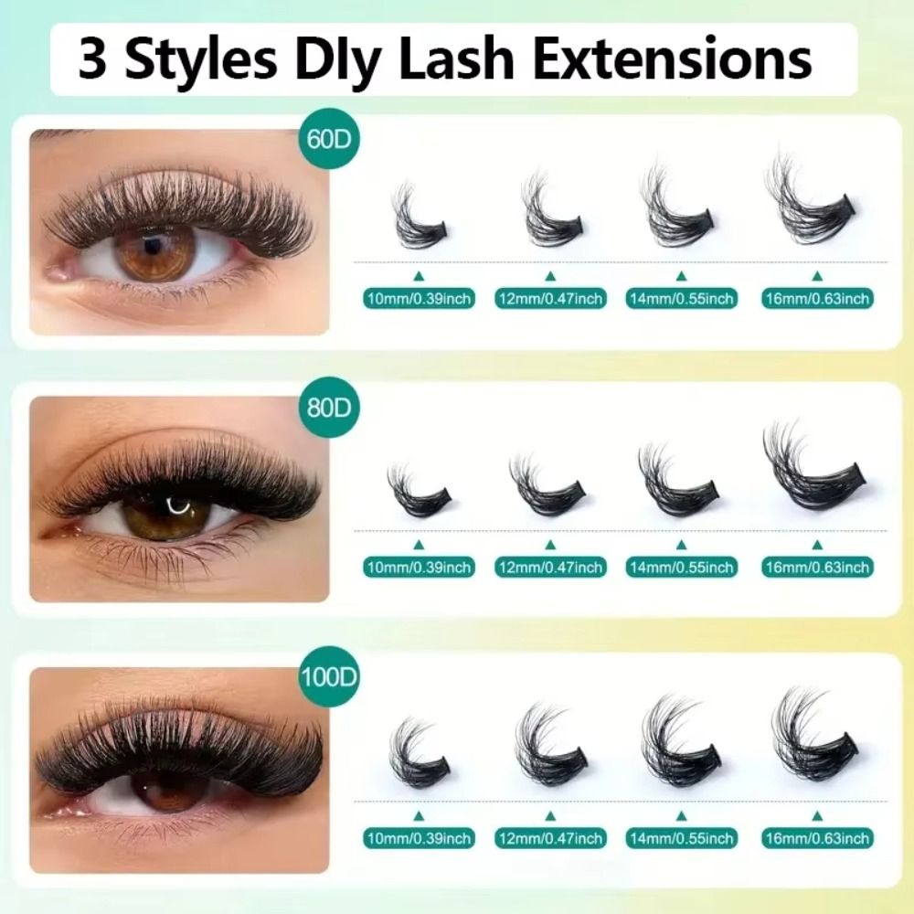 Kit Extension Ciglia Finte Eff - Eyelash Extension Cluster recensione e prezzo