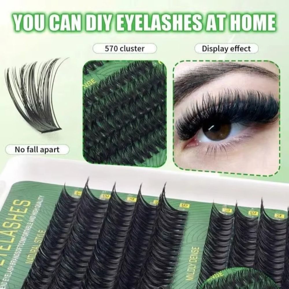 Kit Extension Ciglia Finte Eff - Eyelash Extension Cluster recensione e prezzo