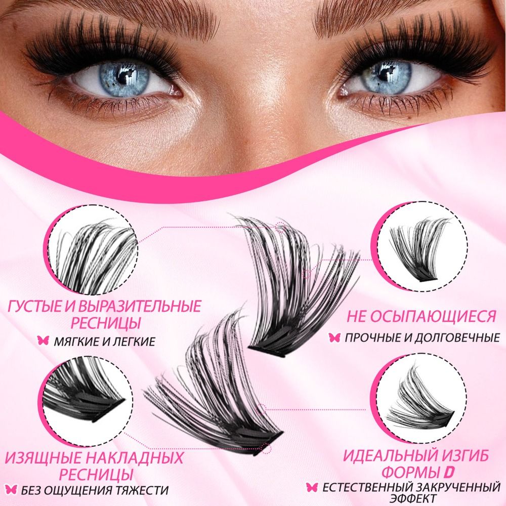 Kit Extension Ciglia Fai da Te - Eyelash Extension Cluster recensione e prezzo