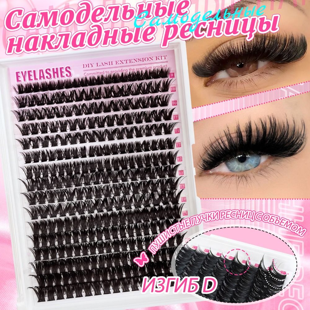 Kit Extension Ciglia Fai da Te - Eyelash Extension Cluster recensione e prezzo