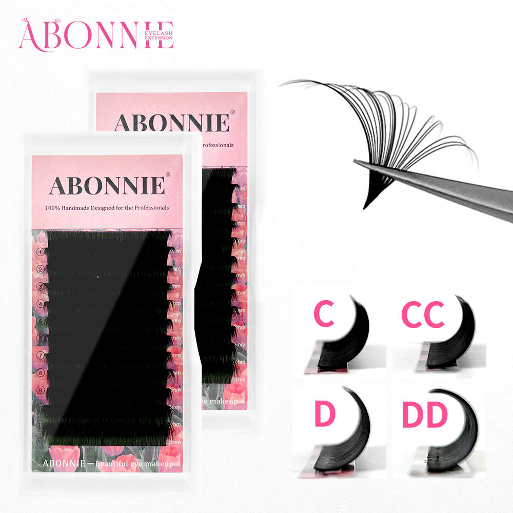 CC DD Luxury Easy Fan Eyelashe - Individual Lash Tray recensione e prezzo