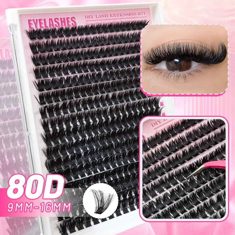 Ciglia Finte dall'Aspetto Natu - Eyelash Extension Cluster recensione e prezzo