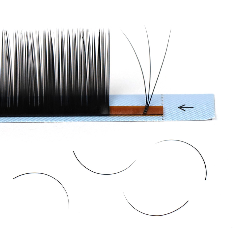 Ciglia Finte AGUUD J B C CC D  - Eyelash Extension Russian recensione e prezzo