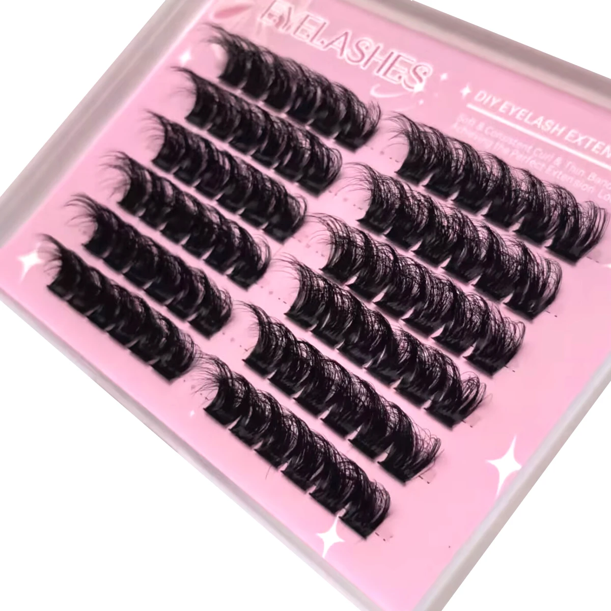 AMSDCN 10 Fili di Ciglia Finte - Eyelash Extension For Big Eyes recensione e prezzo