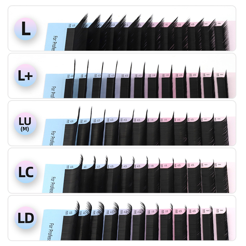 RUJADE L L + LC LD LU(M) Curl  - Eyelash Extension Russian recensione e prezzo