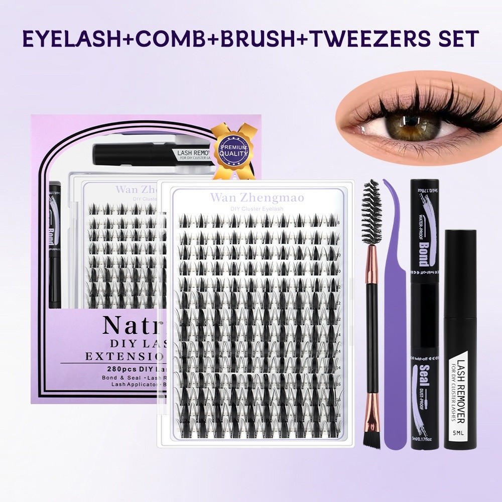 Kit Extension Ciglia Finte 8-1 - Eyelash Extension Cluster recensione e prezzo
