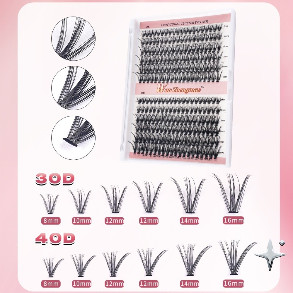 Kit Extension Ciglia Finte 8-1 - Eyelash Extension Cluster recensione e prezzo