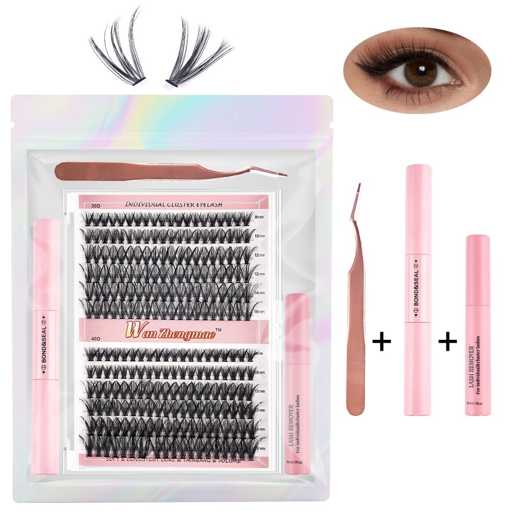 Kit Extension Ciglia Finte 8-1 - Eyelash Extension Cluster recensione e prezzo