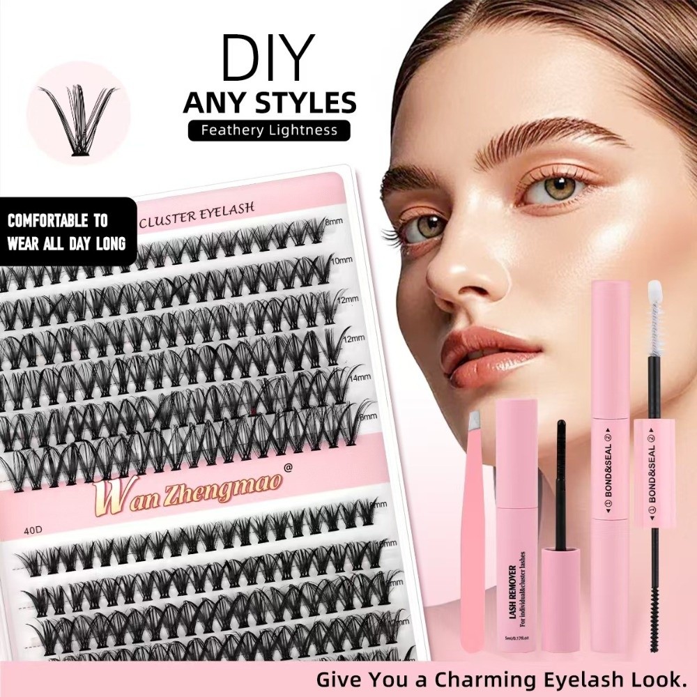 Kit Extension Ciglia Finte 8-1 - Eyelash Extension Cluster recensione e prezzo