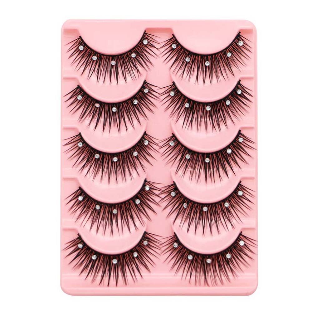 Ciglia Finte con Strass Lucidi - Eyelash Extension For Big Eyes recensione e prezzo