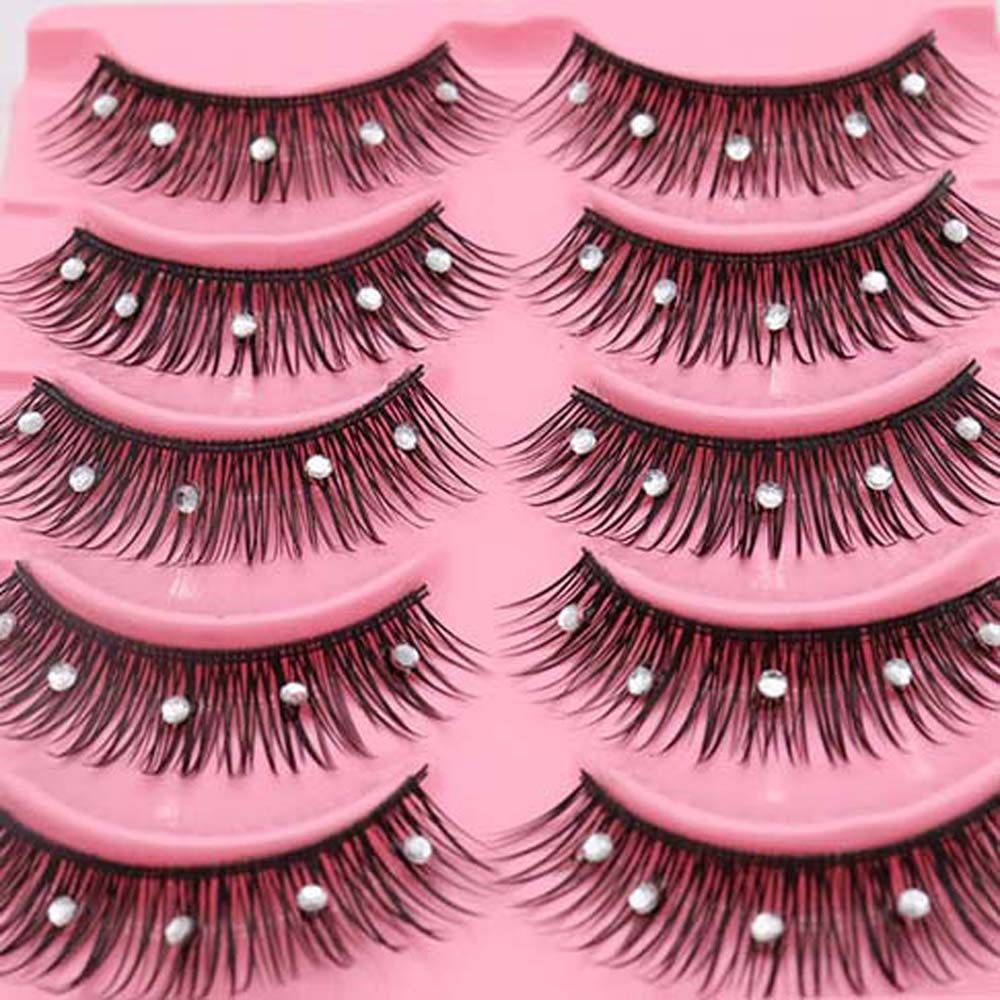 Ciglia Finte con Strass Lucidi - Eyelash Extension For Big Eyes recensione e prezzo