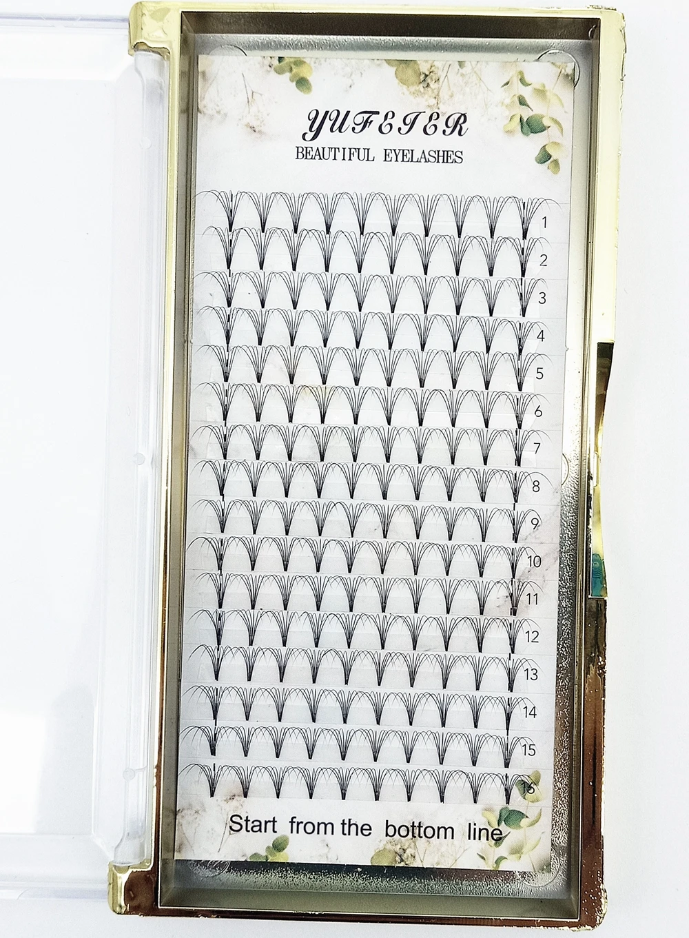 HBZGTLAD 16 Linee di Ciglia Fi - Eyelash Extension Russian recensione e prezzo