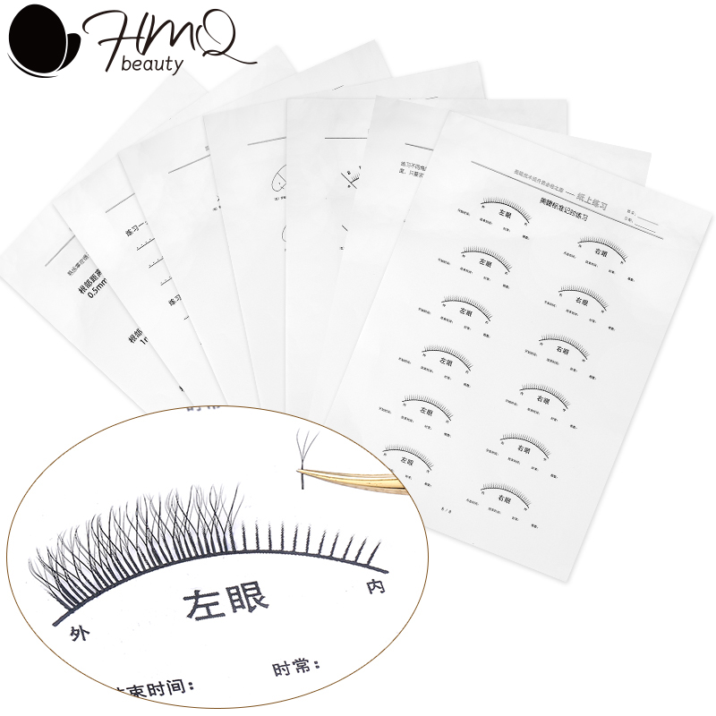 8 pezzi di carta per esercitaz - Eyelash Extension Aftercare recensione e prezzo