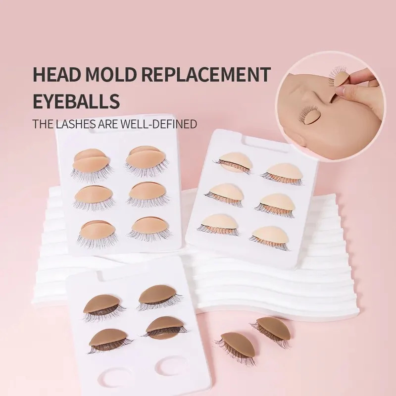 3 paia/set sostituzione estens - Eyelash Extension Model recensione e prezzo